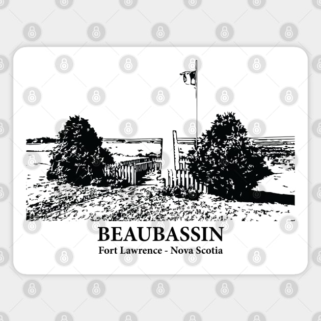 Beaubassin - Fort Lawrence NS Magnet by Lakeric